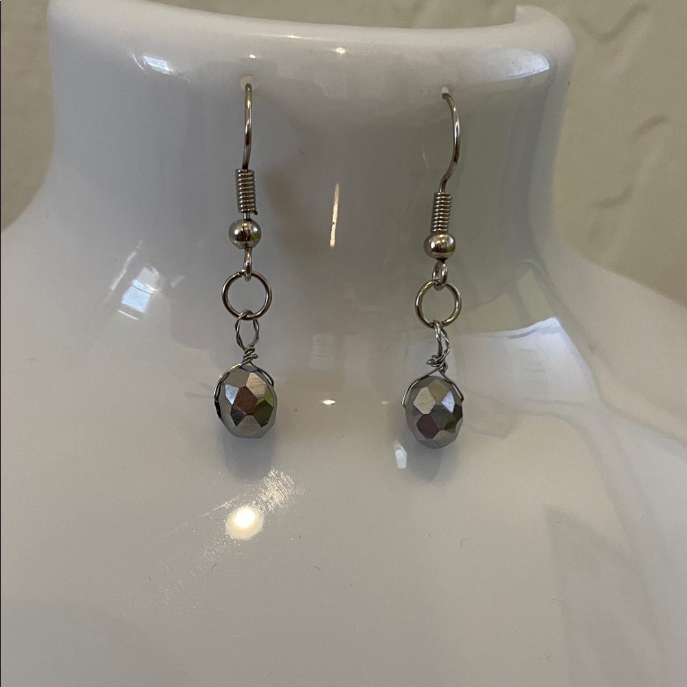 Elegant Silver Dangle Earrings